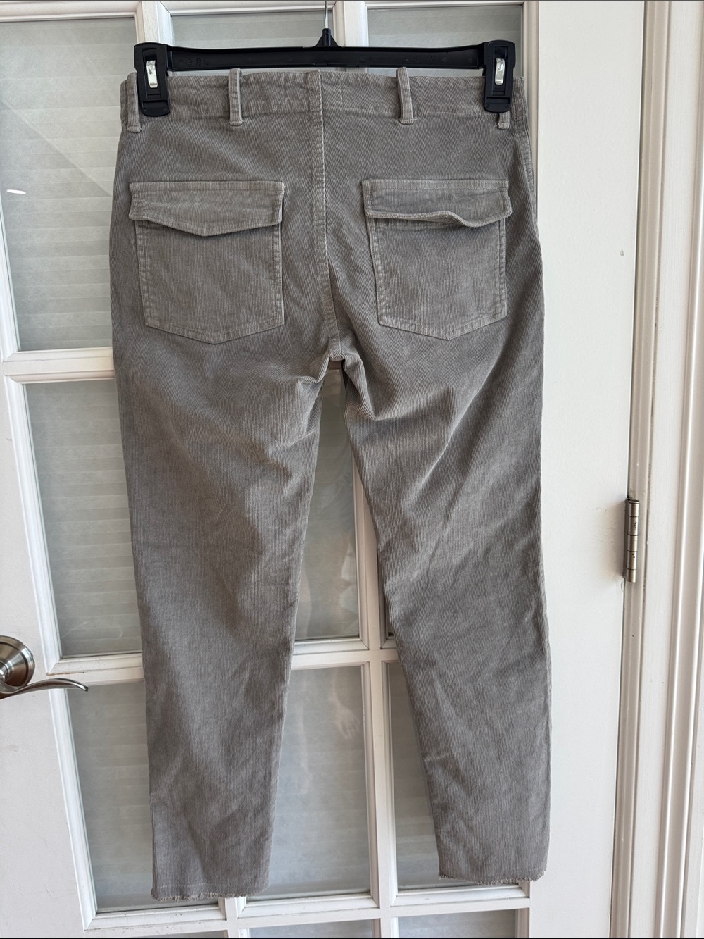 Nili Lotan Gray Corduroy Utility Pants Women Workwear Size 4 N.L. Issue 2609988 - Picture 12 of 12